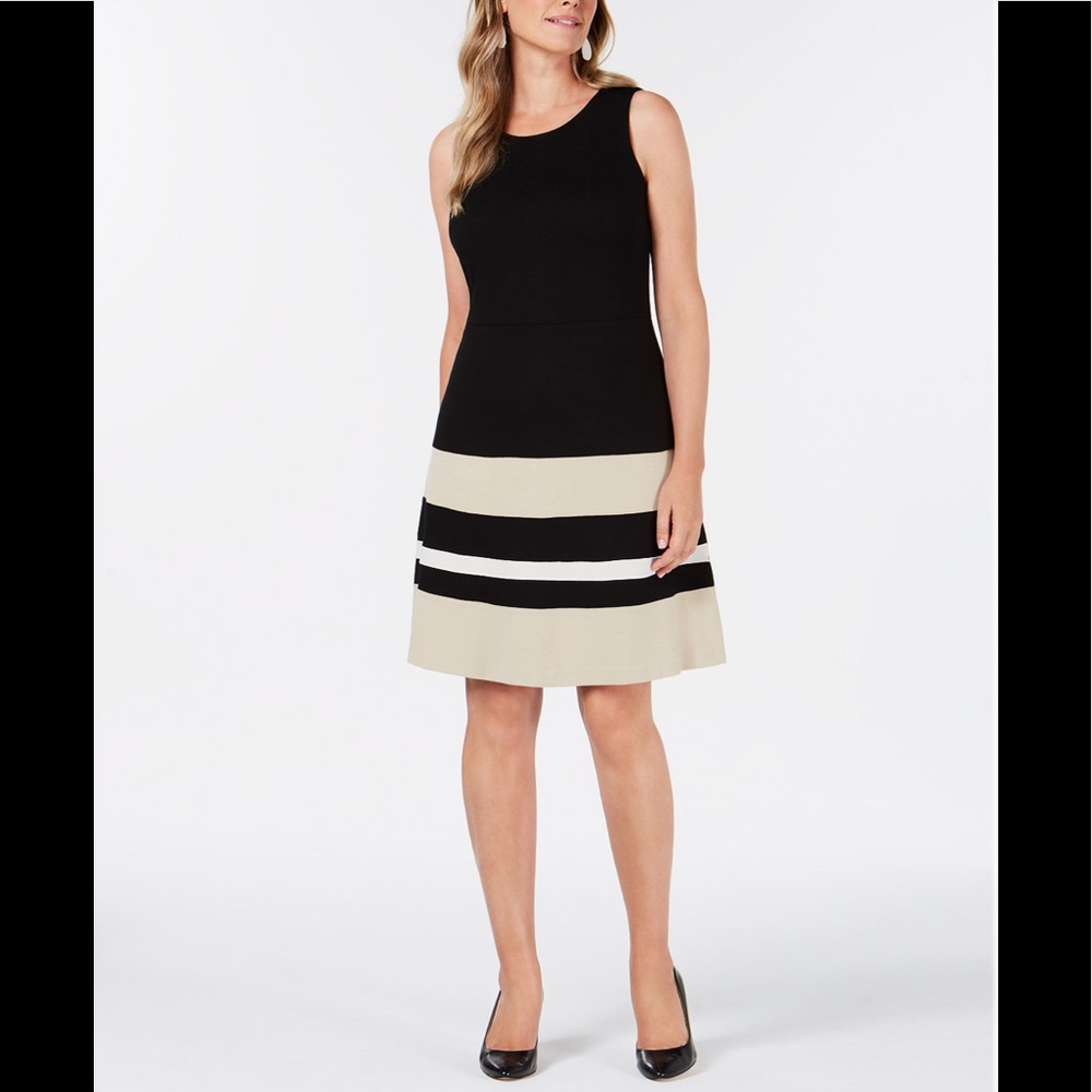 Charter Club Colorblocked Dress
